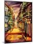 French Quarter Twilight-Diane Millsap-Mounted Art Print