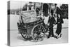 French Refugees Returning Home after the Fall of France to the Germans, Paris, July 1940-null-Stretched Canvas