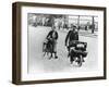 French Refugees Returning Home after the Fall of France to the Germans, Paris, July 1940-null-Framed Giclee Print