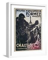 French Resistance Poster, 1943-44-null-Framed Giclee Print