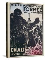 French Resistance Poster, 1943-44-null-Stretched Canvas