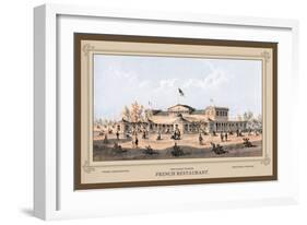 French Restaurant, Centennial International Exhibition, 1876-Thompson Westcott-Framed Art Print