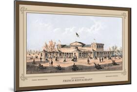 French Restaurant, Centennial International Exhibition, 1876-Thompson Westcott-Mounted Art Print