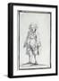 French Revolution: “” Caricature De Mirabeau-Tonneau”” Andre Boniface Louis Riquetti (1754-1792), V-Jacques Louis David-Framed Giclee Print