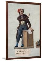 French Revolution: Jacobin Vociferating from the Tribune-null-Framed Photographic Print