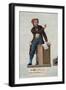 French Revolution: Jacobin Vociferating from the Tribune-null-Framed Photographic Print