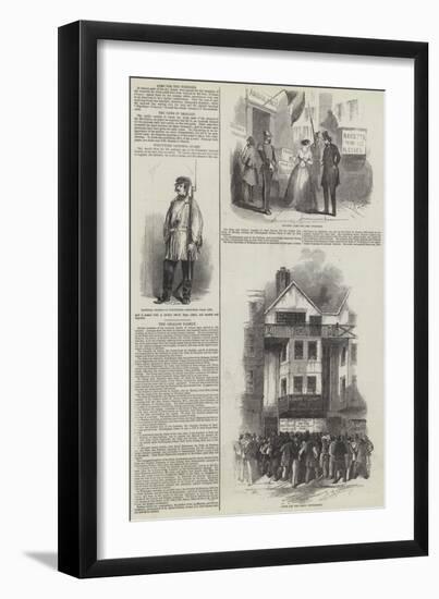 French Revolution of 1848-Myles Birket Foster-Framed Giclee Print