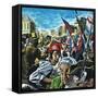 French Revolution-Payne-Framed Stretched Canvas