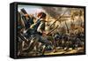 French Revolutionary Mob-C.l. Doughty-Framed Stretched Canvas