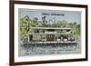 French River Gunboat in Madagascar, 1896-null-Framed Giclee Print