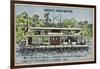 French River Gunboat in Madagascar, 1896-null-Framed Giclee Print