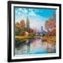 French Riverside-Spencer Coleman-Framed Giclee Print