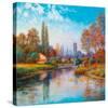 French Riverside-Spencer Coleman-Stretched Canvas