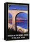 French Riviera-null-Framed Stretched Canvas