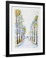 French Road-Lloyd Lozes Goff-Framed Collectable Print