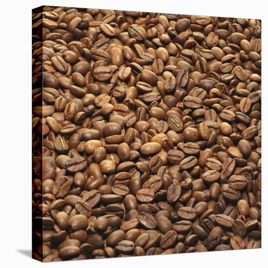 French Roast Whole Coffee Beans-Alexander Feig-Stretched Canvas