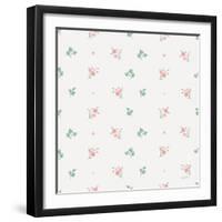 French Romance Pattern X-Katie Pertiet-Framed Art Print