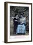 French Romantic Postcard, C1900-null-Framed Giclee Print