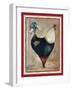 French Rooster I-Jennifer Garant-Framed Giclee Print