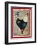 French Rooster I-Jennifer Garant-Framed Giclee Print