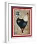 French Rooster I-Jennifer Garant-Framed Giclee Print