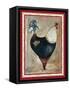 French Rooster I-Jennifer Garant-Framed Stretched Canvas