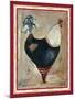 French Rooster I-Jennifer Garant-Mounted Giclee Print