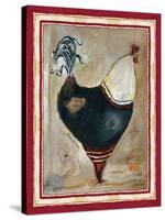 French Rooster I-Jennifer Garant-Stretched Canvas