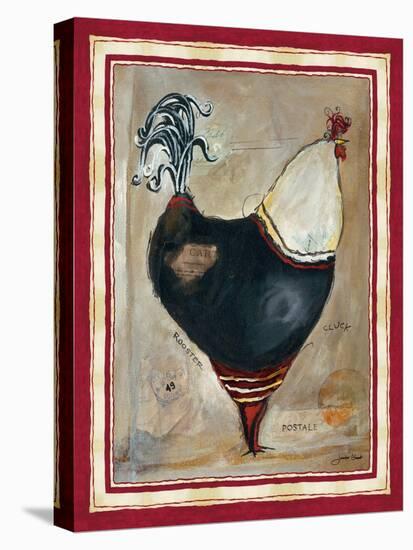 French Rooster I-Jennifer Garant-Stretched Canvas