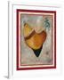 French Rooster II-Jennifer Garant-Framed Giclee Print