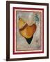 French Rooster II-Jennifer Garant-Framed Giclee Print