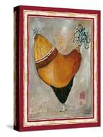 French Rooster II-Jennifer Garant-Stretched Canvas