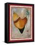 French Rooster II-Jennifer Garant-Framed Stretched Canvas