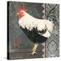 French Rooster II-Gwendolyn Babbitt-Stretched Canvas