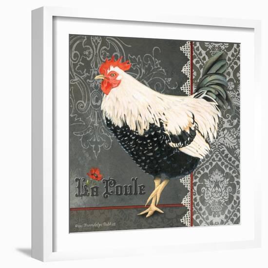 French Rooster II-Gwendolyn Babbitt-Framed Art Print