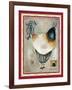 French Rooster III-Jennifer Garant-Framed Giclee Print