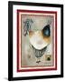 French Rooster III-Jennifer Garant-Framed Giclee Print