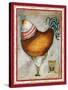 French Rooster IV-Jennifer Garant-Stretched Canvas