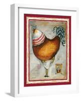 French Rooster IV-Jennifer Garant-Framed Giclee Print