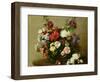 French Roses and Peonies, 1881-Henri Fantin-Latour-Framed Giclee Print