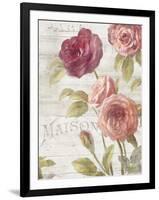 French Roses III-Danhui Nai-Framed Art Print