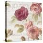 French Roses V-Danhui Nai-Stretched Canvas