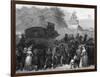 French Royal Family are Brought Back from Varennes-W. Greatbatch-Framed Art Print