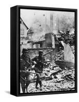 French Ruins WWII-Robert Hunt-Framed Stretched Canvas