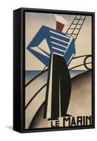 French Sailor, Le Marin-null-Framed Stretched Canvas