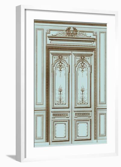 French Salon Doors I-Vision Studio-Framed Art Print