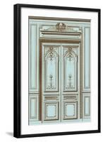 French Salon Doors I-Vision Studio-Framed Art Print