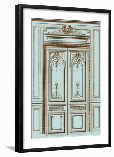 French Salon Doors I-Vision Studio-Framed Art Print