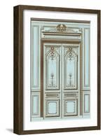 French Salon Doors I-Vision Studio-Framed Art Print