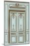 French Salon Doors I-Vision Studio-Mounted Art Print